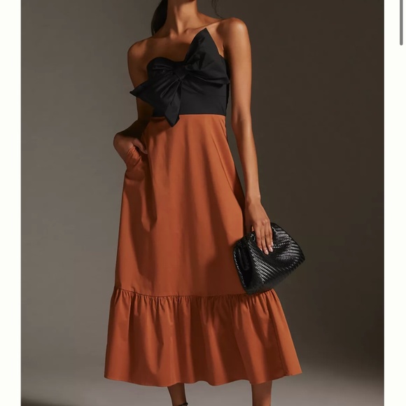 Hutch Dresses Hutch Bow Tie Maxi Dress Poshmark